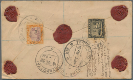 Malaiische Staaten - Selangor: 1938-39, Four Registered Covers From Klang (3) And Kuala Lumpur To In - Selangor