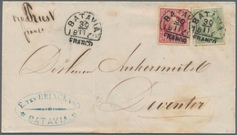 Niederländisch-Indien: 1870. Envelope (small Stains) Addressed To Holland Bearing Netherlands Lndies - Netherlands Indies