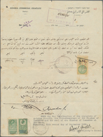 Palästina: 1935, "British Passport Palestine" For Mrs. Cywja Barlas (*1911, Resident At Haifa) Issue - Palästina