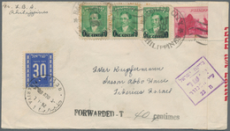 Philippinen: 1952. Envelope Addressed To Israel Bearing SG 696, 2c Carmine And 'Official' SG O700, 1 - Philippinen