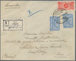 Saudi-Arabien: 1934. Registered Envelope Endorsed 'Charge D'Affaires De France A Djeddah' Addressed - Saoedi-Arabië