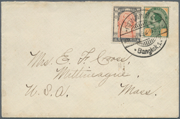 Thailand: 1906. Envelope Addressed To The United States Bearing SG 75, 8a Deep Green And Orange And - Thaïlande