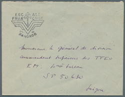 Thailand - Besonderheiten: 1947 (FRENCH AVIATION DETACHMENT IN SIAM). Stampless Military Mail Envelo - Thailand