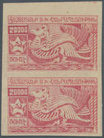 Transkaukasien: 1922 (May). Transcaucasian Federation Of Soviet Republics - Issues For Armenia. Defi - Autres & Non Classés