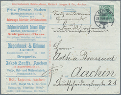 Thematik: Anzeigenganzsachen / Advertising Postal Stationery: 1907, Dt. Reich. Anzeigen-Umschlag 5 P - Unclassified