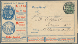 Thematik: Anzeigenganzsachen / Advertising Postal Stationery: 1908, Dt. Reich. Anzeigen-Kartenbrief - Zonder Classificatie
