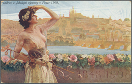 Thematik: Flora-Rosen / Flora-roses: 1908, Austria. Austrian Private Entire Postal Card 3h Franz Jos - Rose