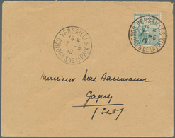 Thematik: Frieden / Peace: 1919, France. Lot Of 2 Different Covers Both Bearing Twice The Special Ca - Non Classificati