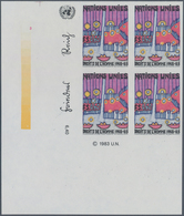 Thematik: Malerei, Maler / Painting, Painters: 1983, UNO Geneva. Hundertwasser Stamp 40c "Homo Humus - Altri & Non Classificati