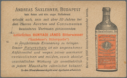 Thematik: Medizin, Gesundheit / Medicine, Health: 1898, Hannover. Mercur-Postkarte 2½ Pf, Rs. Mit Il - Medicina