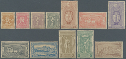 Thematik: Olympische Spiele / Olympic Games: 1896, Greece, Olympic Games, 1l.-10dr., Complete Set Of - Other & Unclassified