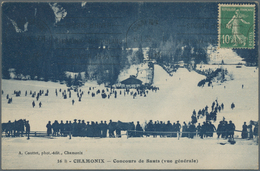 Thematik: Olympische Spiele / Olympic Games: 1924, Frankreich, Maschinen-o CHAMONIX "Sports D'Hiver/ - Other & Unclassified