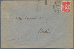 Thematik: Pfadfinder / Boy Scouts: 1918, Czechoslovakia. Cover With 20h Skauten, Skauten Postmark (P - Other & Unclassified