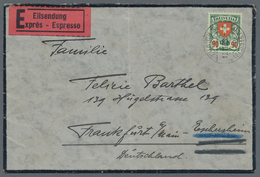 Thematik: Postautomation / Postal Mecanization: 1936, Eilbrief (Bug) Aus Zürich, Frankiert Mit 90 Rp - Post