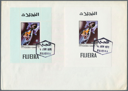 Thematik: Raumfahrt / Astronautics: 1970, Apollo 13/14, 1r. To 4r., Two Complete Sets Of De Luxe She - Other & Unclassified