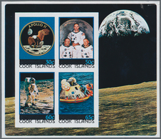 Thematik: Raumfahrt / Astronautics: 1979, Cook Islands. Imperforate Proof For The Souvenir Sheet Of - Andere & Zonder Classificatie