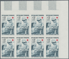 Thematik: Rotes Kreuz / Red Cross: 1966, FRANCE: Red Cross Set Of Two (nurses In 1859 And 1966) In I - Croix-Rouge