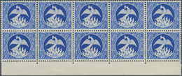 Thematik: Tiere-Vögel / Animals-birds: 1940 (ca.), FRENCH COLONIES: ESSAY In Ultramarine Showing A B - Other & Unclassified