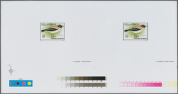 Thematik: Tiere-Vögel / Animals-birds: 1989, MOROCCO: Birds 2.00dh. 'Oenanthe Deserti' And 3.00dh. ' - Andere & Zonder Classificatie