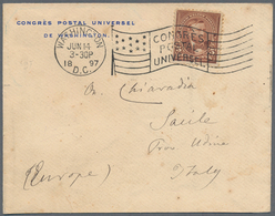 Thematik: UPU / United Postal Union: 1897, USA. Pre-printed Cover "Congres Postal Universel / De Was - U.P.U.