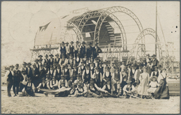 Thematik: Zeppelin / Zeppelin: 1910. Original, Period, Real Photo Postcard (RPPC) Of The Airship Han - Zeppelins