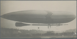 Thematik: Zeppelin / Zeppelin: 1910 (ca). Original German Pre-WWI Pioneer Airship Photo Of The "MII" - Zeppelins