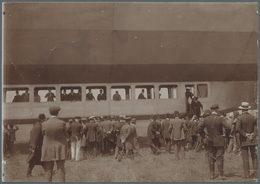 Thematik: Zeppelin / Zeppelin: 1911. Original, Period Photograph Of An Early German Zeppelin Airship - Zeppeline