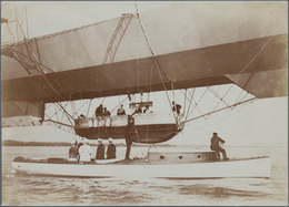 Thematik: Zeppelin / Zeppelin: 1912 (ca). Original, Period Photograph Of Airship Pioneer Graf Zeppel - Zeppeline