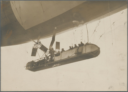 Thematik: Zeppelin / Zeppelin: 1912 (ca).).Original German Pre-WWI Photo Of A Pioneering Parseval Ai - Zeppeline