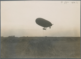 Thematik: Zeppelin / Zeppelin: 1912 (ca.) Original German Pre-WWI Photo Of A Pioneering Parseval Air - Zeppelin