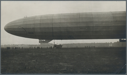 Thematik: Zeppelin / Zeppelin: 1912. (ca.) Original And Very Scarce Private, Period Photograph Of Ea - Zeppelin