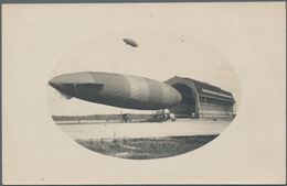 Thematik: Zeppelin / Zeppelin: 1912 (ca). Original And Very Scarce Private, Period Real Photograph P - Zeppeline