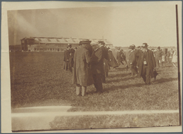 Thematik: Zeppelin / Zeppelin: Original, Period Photograph Of Airship Pioneer Graf Zeppelin In The F - Zeppelins