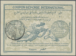 Ägypten - Ganzsachen: 1916, International Reply Coupon (IAS) From Egypt, Fine Used With "CAIRO 17.IX - Sonstige & Ohne Zuordnung