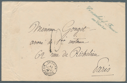 Ägypten - Besonderheiten: 1874 (FRENCH POST OFFICE). Stampless Envelope Written From The 'Consulate - Other & Unclassified
