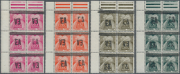 Algerien - Portomarken: 1962, Postage Due Stamps Of France With Hand-stamp Overprint "EA" And Bar Ov - Algerije (1962-...)