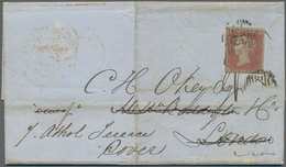 Antigua: 1851, Complete Entire Letter Sent From "ANTIQUA DE 16 1851" To London With Arrival 8.1.52, - Antigua En Barbuda (1981-...)