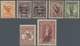 Australien - Australische Truppen In Japan: 1946/1947, Definitives With Opt. 'B.C.O.F. JAPAN 1946' C - Giappone (BCOF)