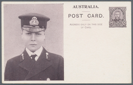 Australien - Ganzsachen: 1911, Ten 'Coronation Postcards' KGV 1d. Sideface With All Different Types - Interi Postali