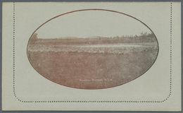 Australien - Ganzsachen: 1914, Ten Lettercards KGV 1d. Die I Perf. 12½ With Framed Oval Views 'AGRIC - Postwaardestukken