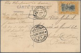Belgisch-Kongo: Enclave Lado - 1917. Picture Post Card Of 'The Christian Chapel N.D. De Lourdes Near - Other & Unclassified