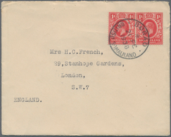 Britisch-Somaliland: 1838. Envelope With Crest On Flap And Letter Headed ‘Somaliland Camel Corps, Br - Somalie (1960-...)