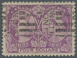 Canada: 1897, Jubilee $2 Violet, Fresh Colour, Well Centered And Perforated Used Copy. - Altri & Non Classificati