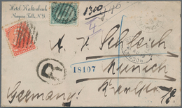 Canada: 1899, Registered Letter With Scarce Registration Mark "NIAGARAFALLS & LONDON RY.P.O. AU 9 99 - Otros & Sin Clasificación