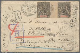 Dänisch-Westindien - Besonderheiten: 1902. Registered Envelope Addressed To 'Monsieur Le Director De - Denmark (West Indies)