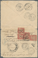 Französisch-Sudan: 1901. Stampless Envelope Addressed To France Endorsed 'Corps D'Occupation De Ia C - Briefe U. Dokumente
