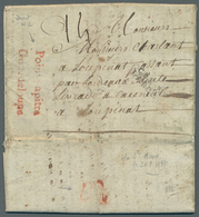 Guadeloupe: 1787. Stampless Envelope Written From Sainte Rose Dated '30 August 1887' Addressed To Bo - Briefe U. Dokumente