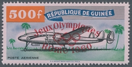 Guinea: 1960, "Olymp. Spiele Rom", MNH Set In Perfect Condition As Well As On Illustrated FDC ÷ 1960 - Guinea (1958-...)