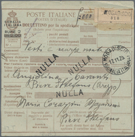 Italienisch-Somaliland: 1923, 2 Rupie On 2 L Pastal Card, Send From Mogadiscio To Santa Stefano Near - Somalia