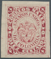 Kolumbien: 1868, 10 C. Proof With 4 Margin Lines. - Colombie
